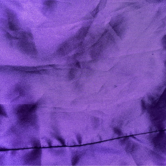 Purple robe size small medium bridal robe bridal shower bachelorette - Picture 5 of 11